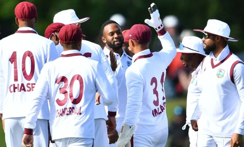 West Indies quicks make merry but Williamson, Bracewell ensure even day