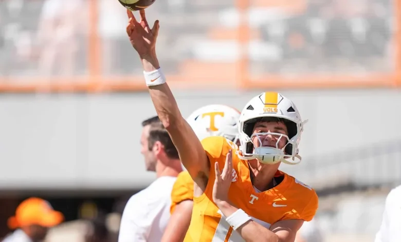 What Josh Heupel said about George MacIntyre playing in Music City Bowl