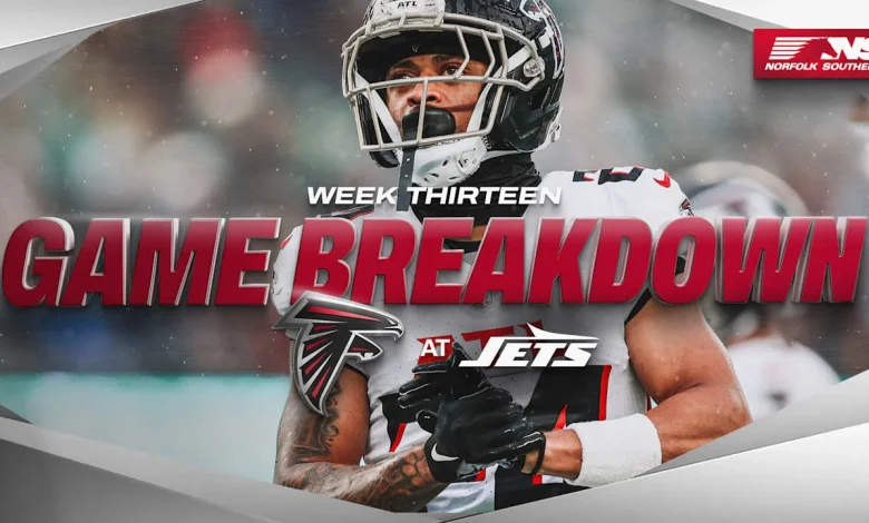 What happened in Falcons vs. Jets