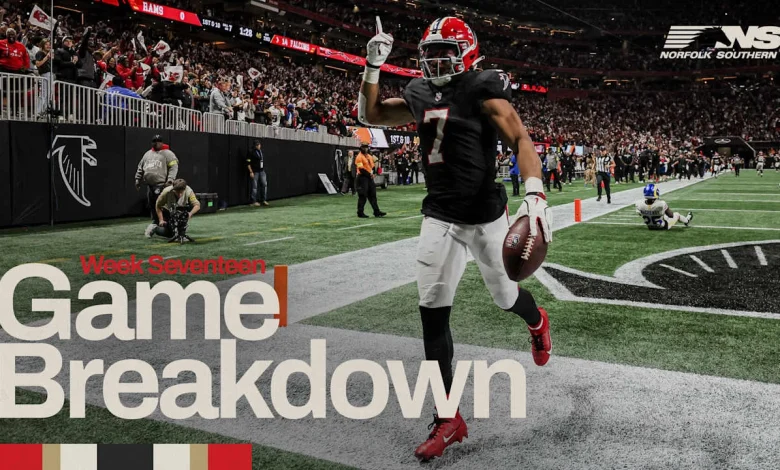 What happened in Falcons vs. Rams