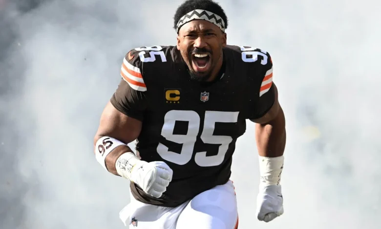 What to know with Myles Garrett 1 sack shy of breaking NFL’s single-season record - The Athletic