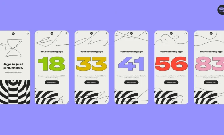 What your Spotify Wrapped listening age means : NPR