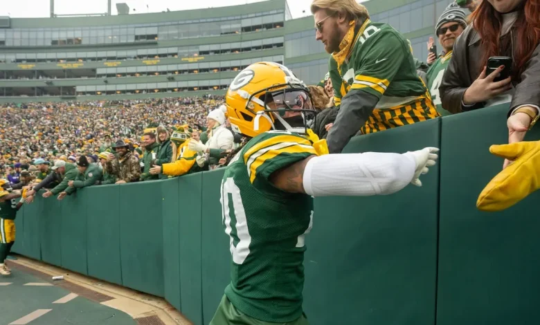 What's the forecast for the Packers Bears game on Sunday?