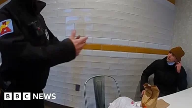 'What's your name?' - Moment police confront Luigi Mangione at McDonald's