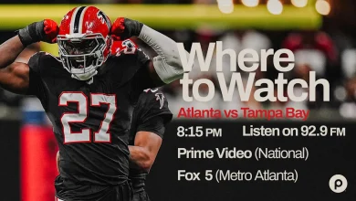 Where to watch, listen and stream Falcons at Buccaneers
