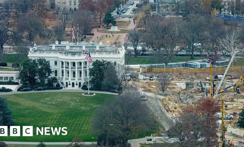 White House sued by historic preservation group over ballroom plans
