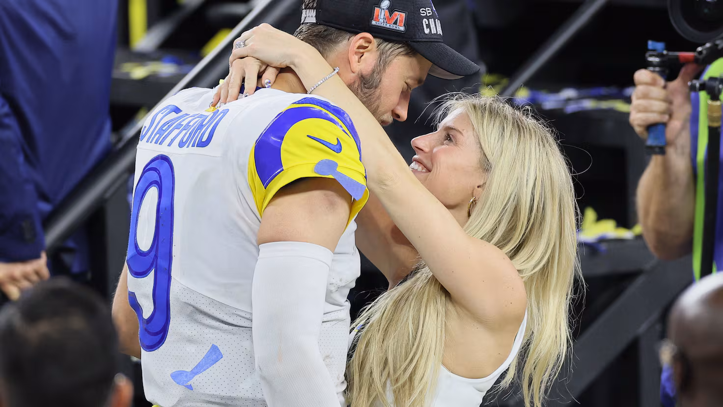 Who is Matthew Stafford married to? This is the Los Angeles Rams QB’s podcaster wife Kelly Hall
