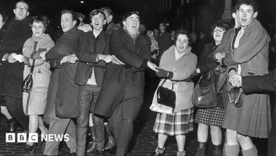 Why did Edinburgh become the home of Hogmanay?