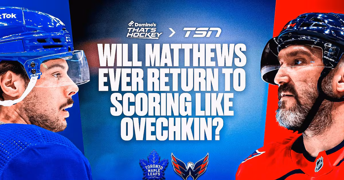 Will Matthews ever return to scoring like Ovechkin?