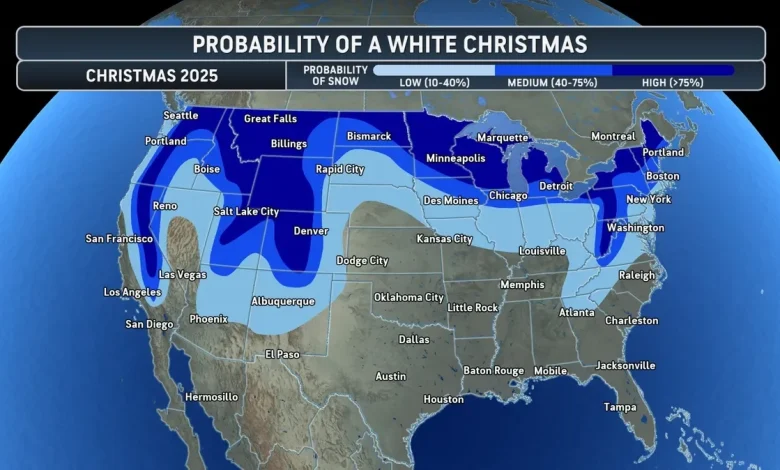 Will it be a white Christmas? Early forecast released.