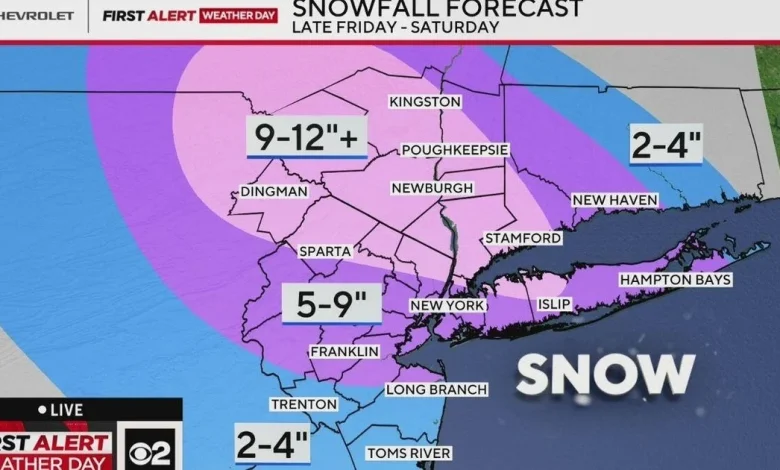 Winter storm live updates for New York, New Jersey, Connecticut as heavy snow hits region