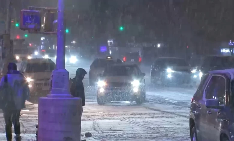 Winter storm warning NYC live updates: Heavy snow, sleet hitting New York City and Tri-State