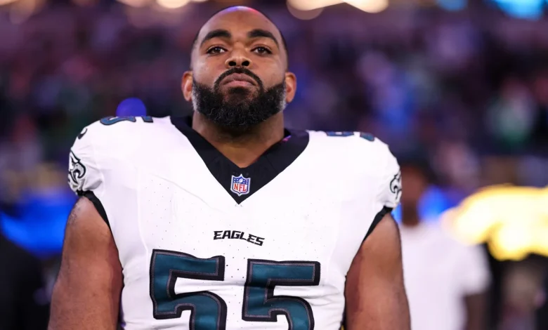 With Jalen Carter out, Brandon Graham has moved to defensive tackle