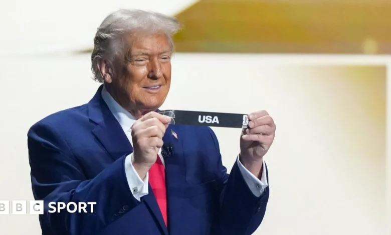 World Cup 2026 draw: Haaland v Mbappe, Trump & YMCA - best of draw