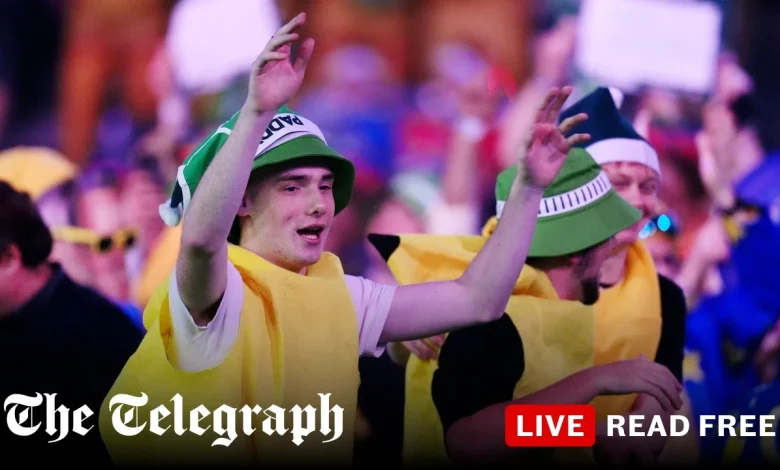 World Darts Championship 2026 live: Luke Humphries vs Ted Evetts