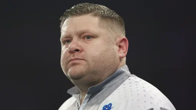 World Darts star James Hurrell reveals he 'nearly died' before life-saving bowel surgery as he makes plea to fans