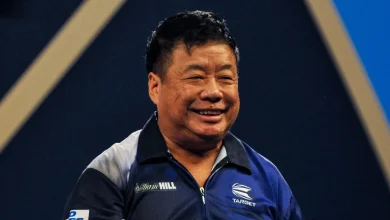 World's oldest darts star who once served Phil Taylor as a chef reveals secrets to his World Championship success