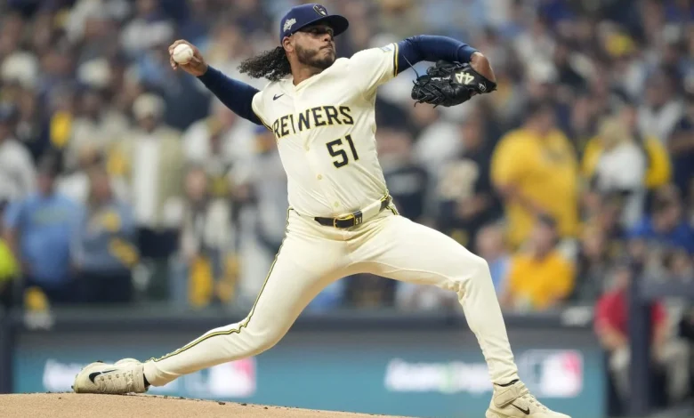 Yankees, Red Sox, Giants among teams interested in Brewers’ Freddy Peralta: Sources