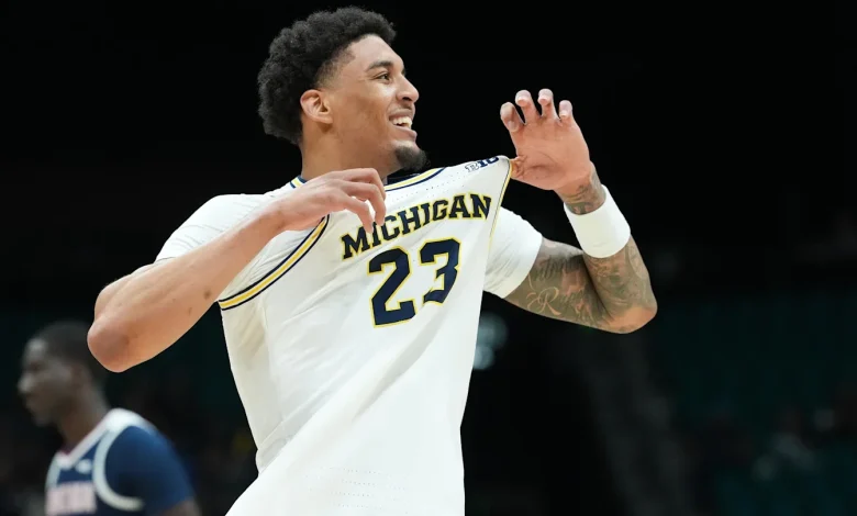 Yaxel Lendeborg on LeBron-esque dunk vs. Gonzaga and why he picked Michigan
