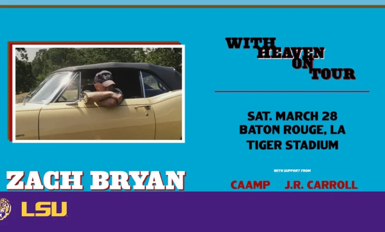 Zach Bryan to Kick Off ‘Death Valley Live’ Stadium Series