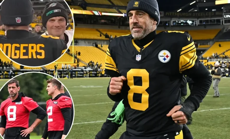 Zach Wilson congratulates Aaron Rodgers on marriage to mystery wife