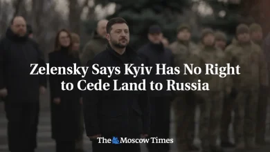 Zelensky Says Kyiv Has No Right to Cede Land to Russia