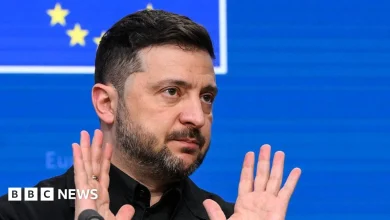 Zelensky gives stark warning as EU leaders hold crunch talks on Russia's frozen assets