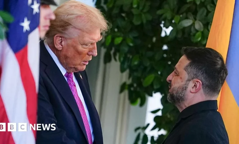 Zelensky says Russia 'doesn't want peace', ahead of Florida meeting with Trump