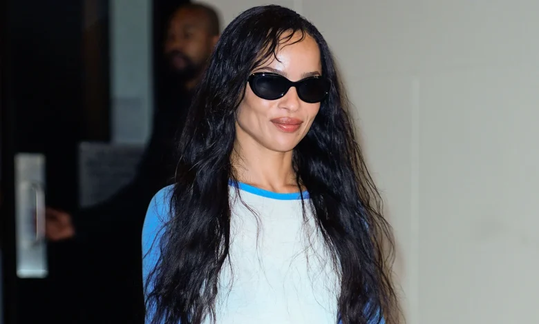 Zoë Kravitz Styles Her Nike Cortez Sneakers Just in Time for a Major Sale