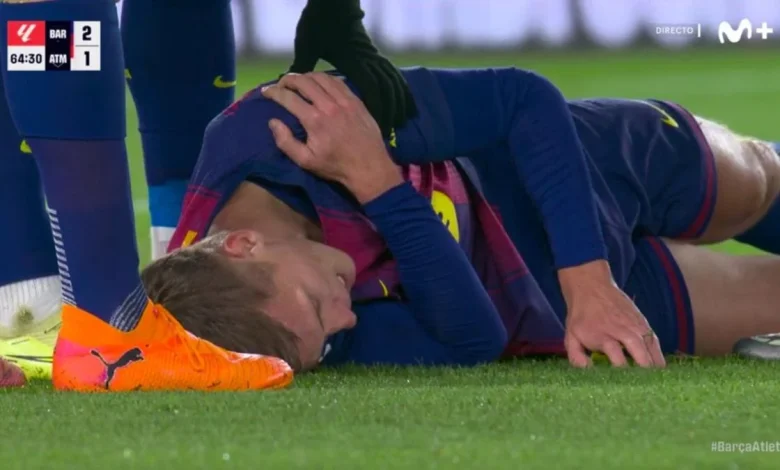 ¡Olmo marca y se lesiona!