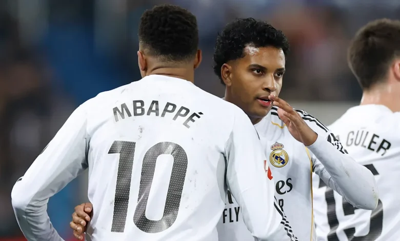 ¿Cuántos partidos necesitaron Rodrygo y Mbappé para alcanzar los 70 goles con el Real Madrid?