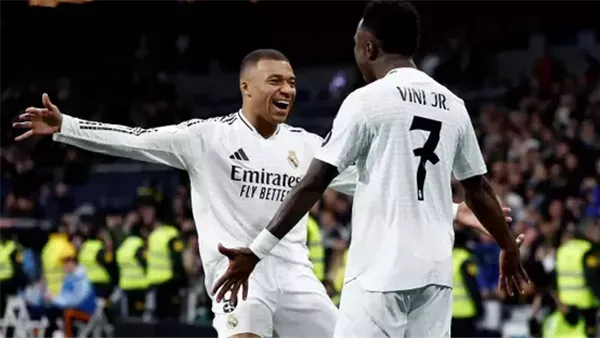 مبابي وفينيسيوس يقودان هجوم ريال مدريد أمام سيلتا فيجو