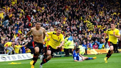 ‘Harry Kane and Jamie Vardy were on the bench. We watched the whole game back on YouTube. People tell you where they were when it happened’ Troy Deeney on Watford’s playoff win over future England duo