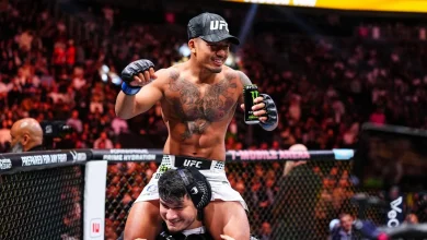 ‘He did nothing’: Pros blast Joshua Van’s title celebration at UFC 323 after gruesome injury