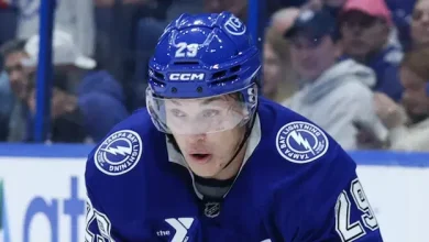 ‘I Was Ready To Come Back But Something Happened’: Pontus Holmberg Returns To Take On Maple Leafs As Key Part of Lightning Shutdown Line