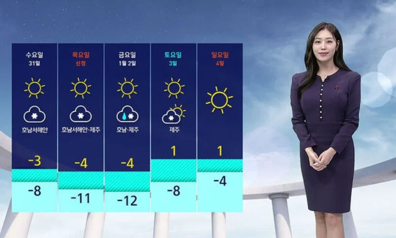 [날씨] 올해 마지막날 종일 영하권…대기 질 보통