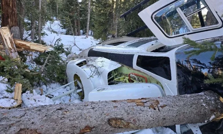 1 person critically injured in helicopter crash in Wasatch County