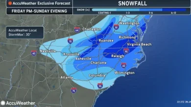 100% chance of snow Saturday in Charlotte, NWS says