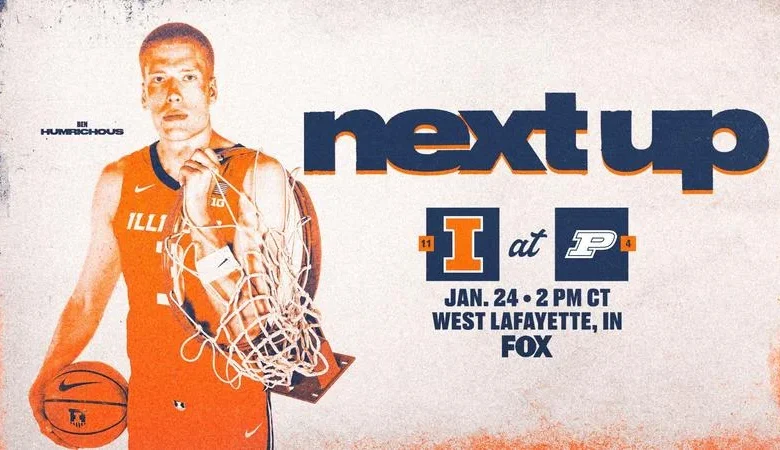 #11th-Ranked Illini Visit #4 Purdue Saturday - University of Illinois Athletics