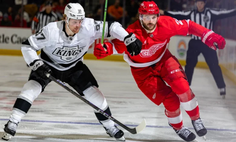 1/27 Preview - Foegele In, Turcotte Out, Edmundson "game-time decision" + Hiller on Connors, 4th Line, Kopitar Update