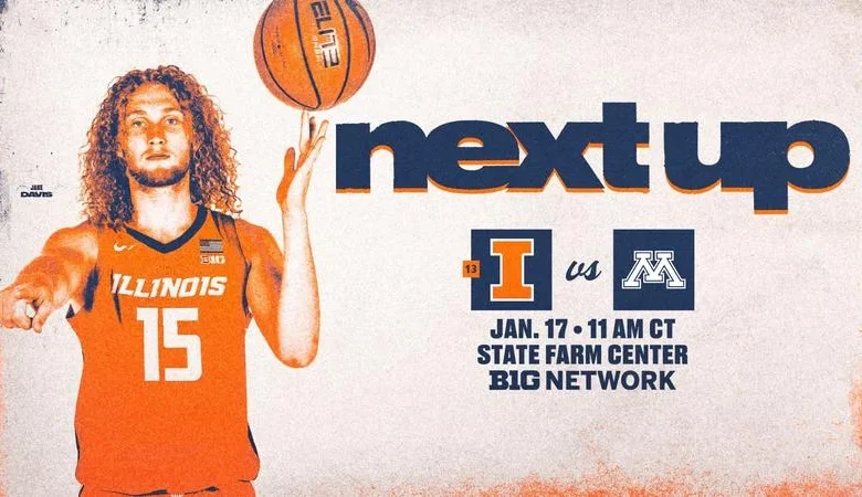 #13 Fighting Illini Face Minnesota Saturday at State Farm Center - University of Illinois Athletics