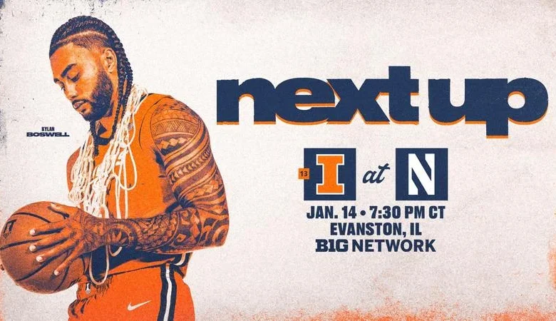 13th-Ranked Illini Visit Northwestern Wednesday Night - University of Illinois Athletics