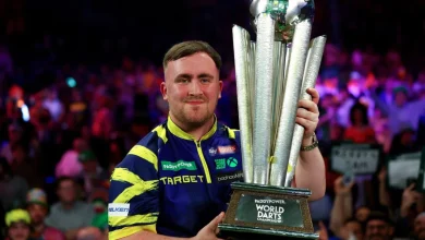 18-year-old Luke Littler wins World Darts Championship for second year in a row