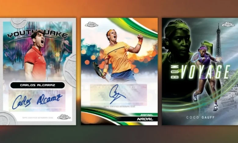 2025 Topps Chrome Tennis Details