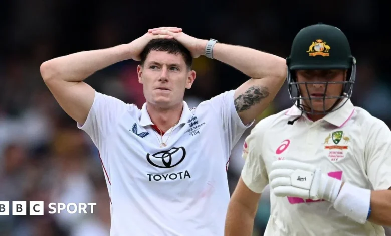 '2/10' - how England's bowling unravelled in Sydney