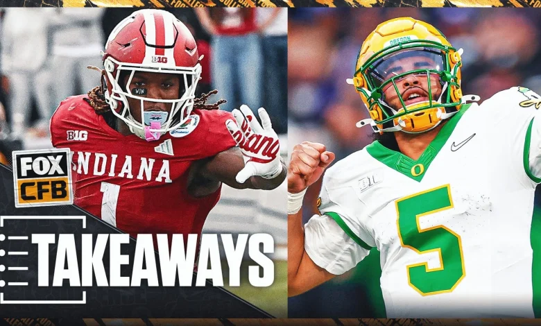 4 Takeaways from Indiana's Emphatic CFP Semifinal Victory vs. Oregon