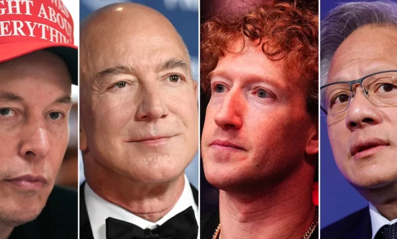 4 Tech Billionaires Made $288 Billion in Trump's First Year Back in Office