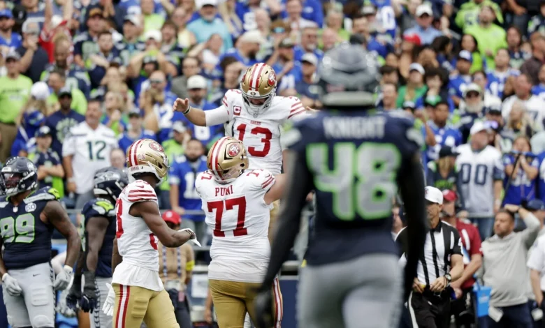 49ers take 7-1 record vs. Seahawks into showdown for No. 1 seed