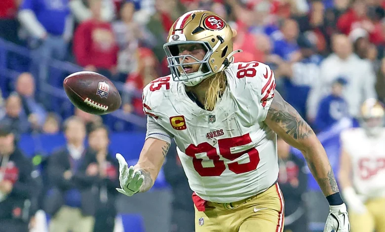 49ers vs. Eagles injury updates: George Kittle suffers Achilles injury