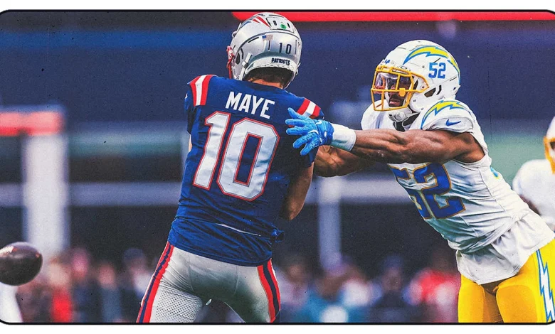 5 Chargers-Patriots Stats to Know Ahead of Wild Card Weekend